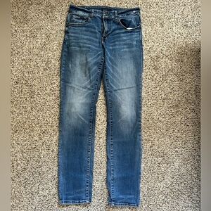 Aeropostale Men's Skinny Blue Jeans